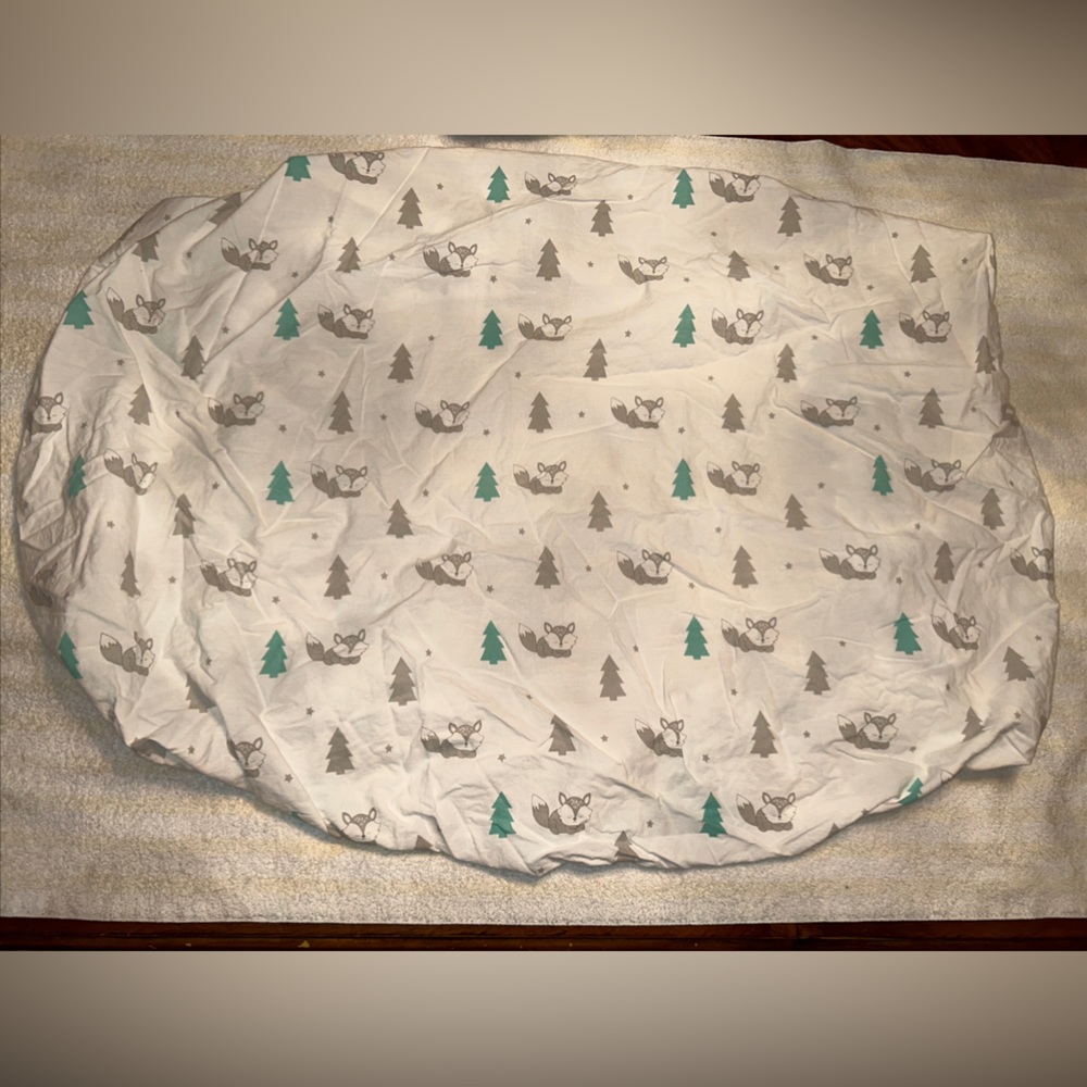 Wendy bellissimo baby fox crib sheet